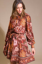 Load image into Gallery viewer, DESERT DAWN WOVEN MINI DRESS
