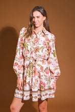 Load image into Gallery viewer, DESERT DAWN WOVEN MINI DRESS
