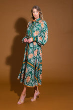 Load image into Gallery viewer, LOVE ESPRESSO WOVEN MIDI DRESS
