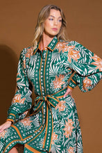 Load image into Gallery viewer, LOVE ESPRESSO WOVEN MIDI DRESS

