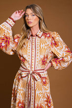Load image into Gallery viewer, LOVE ESPRESSO WOVEN MIDI DRESS
