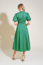 Load image into Gallery viewer, STITCHED SERENITY WOVEN MIDI DRESS
