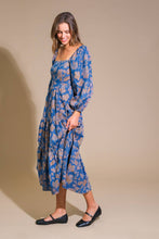 Load image into Gallery viewer, CIRCLE OF FRIENDS DENIM MIDI DRESS
