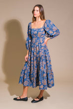 Load image into Gallery viewer, CIRCLE OF FRIENDS DENIM MIDI DRESS
