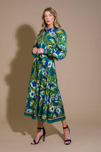 Load image into Gallery viewer, TAKE ME BACK TO SHIRT WOVEN MIDI DRESS
