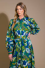 Load image into Gallery viewer, TAKE ME BACK TO SHIRT WOVEN MIDI DRESS
