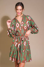 Load image into Gallery viewer, WORD ON THE STREET WOVEN MINI DRESS
