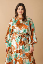Load image into Gallery viewer, MYSTIC TWILIGHT WOVEN MIDI DRESS
