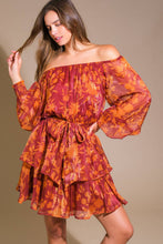 Load image into Gallery viewer, PETAL MIST WOVEN MINI DRESS
