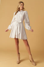 Load image into Gallery viewer, BEAUTY &amp; STYLE WOVEN MINI DRESS
