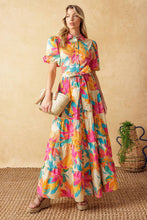 Load image into Gallery viewer, SWEET SOIREE WOVEN MIDI DRESS
