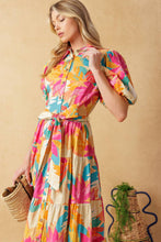 Load image into Gallery viewer, SWEET SOIREE WOVEN MIDI DRESS
