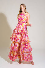 Load image into Gallery viewer, PARADISE PALMS WOVEN MAXI DRESS
