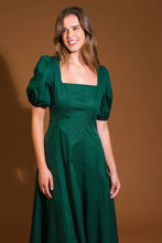 Load image into Gallery viewer, COLORS OF MY HEART WOVEN MIDI DRESS
