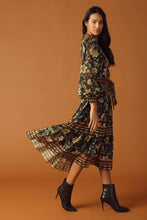 Load image into Gallery viewer, ALONG THE WAY WOVEN MIDI DRESS
