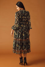 Load image into Gallery viewer, ALONG THE WAY WOVEN MIDI DRESS
