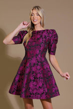 Load image into Gallery viewer, TRUE LOVER WOVEN JACQUARD MINI DRESS
