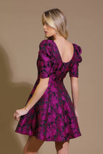 Load image into Gallery viewer, TRUE LOVER WOVEN JACQUARD MINI DRESS
