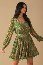Load image into Gallery viewer, GOT ME WONDERING WOVEN MINI DRESS
