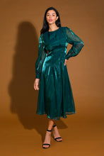 Load image into Gallery viewer, VITAL MOMENT WOVEN MIDI DRESS
