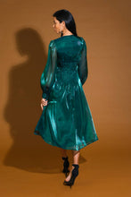 Load image into Gallery viewer, VITAL MOMENT WOVEN MIDI DRESS
