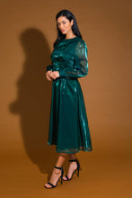 Load image into Gallery viewer, VITAL MOMENT WOVEN MIDI DRESS
