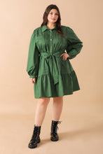 Load image into Gallery viewer, AESTHETIC POSE WOVEN MINI DRESS

