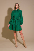 Load image into Gallery viewer, AESTHETIC POSE WOVEN MINI DRESS
