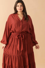 Load image into Gallery viewer, PERFECT POTENTIAL WOVEN MAXI DRESS

