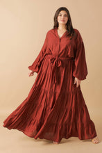Load image into Gallery viewer, PERFECT POTENTIAL WOVEN MAXI DRESS
