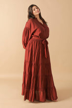 Load image into Gallery viewer, PERFECT POTENTIAL WOVEN MAXI DRESS
