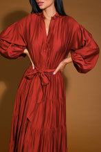 Load image into Gallery viewer, PERFECT POTENTIAL WOVEN MAXI DRESS
