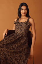 Load image into Gallery viewer, LOST IN TIME WOVEN MIDI DRESS
