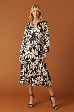 Load image into Gallery viewer, AFTER HOURS WOVEN MIDI DRESS
