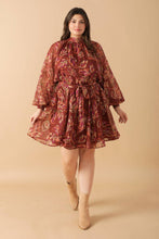 Load image into Gallery viewer, ARTISTIC ESSENCE WOVEN MINI DRESS
