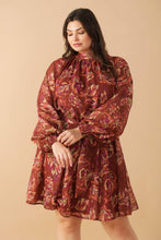 Load image into Gallery viewer, ARTISTIC ESSENCE WOVEN MINI DRESS
