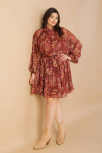 Load image into Gallery viewer, ARTISTIC ESSENCE WOVEN MINI DRESS

