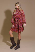 Load image into Gallery viewer, ARTISTIC ESSENCE WOVEN MINI DRESS
