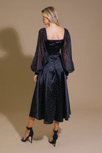 Load image into Gallery viewer, LUMINOUS VIBES WOVEN MIDI DRESS
