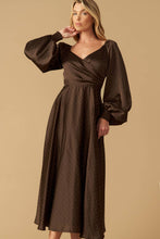 Load image into Gallery viewer, ROMANTIC LOVER EMBELLISHED WOVEN MIDI DRESS
