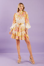 Load image into Gallery viewer, GO GET IT PINK WOVEN MINI DRESS
