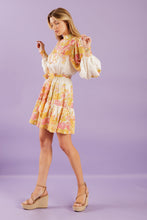 Load image into Gallery viewer, GO GET IT PINK WOVEN MINI DRESS
