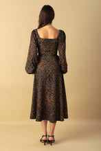 Load image into Gallery viewer, RUSTIC ALLURE WOVEN MIDI DRESS

