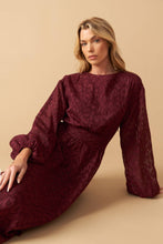 Load image into Gallery viewer, TOO GOOD TO BE TRUE WOVEN MIDI DRESS
