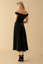 Load image into Gallery viewer, BE THERE FOR YOU VELVET MIDI DRESS

