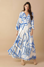 Load image into Gallery viewer, DANCING DEWDROPS WOVEN MAXI DRESS
