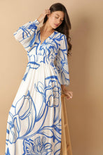 Load image into Gallery viewer, DANCING DEWDROPS WOVEN MAXI DRESS
