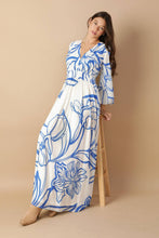Load image into Gallery viewer, DANCING DEWDROPS WOVEN MAXI DRESS
