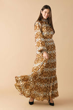 Load image into Gallery viewer, CELESTIAL CASCADE WOVEN MAXI DRESS
