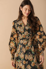 Load image into Gallery viewer, TIME TO EVOLVE WOVEN MIDI DRESS
